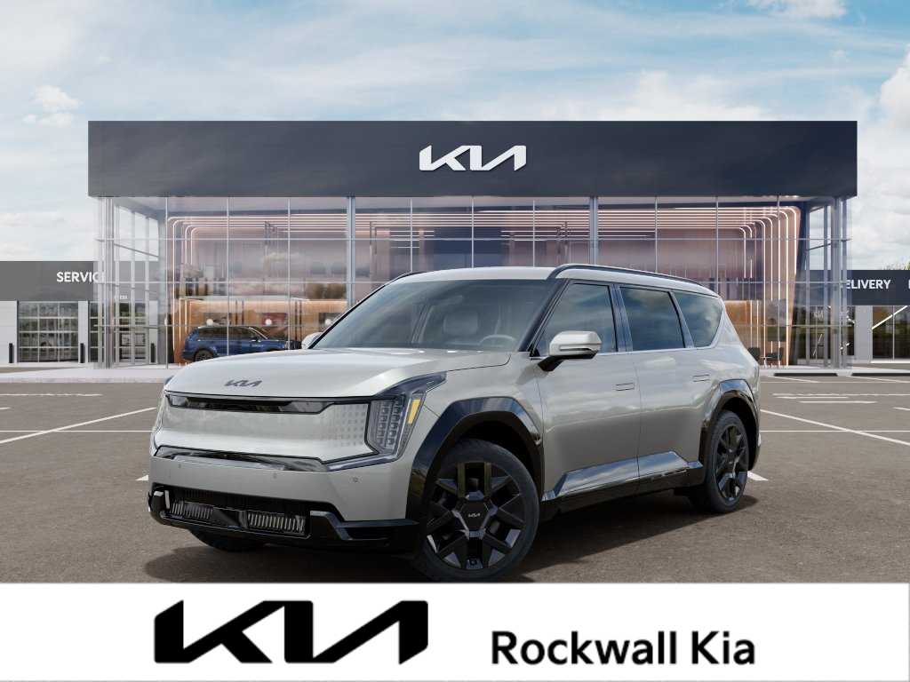 Silver 2026 Kia EV9 SUV / Crossover All-Wheel Drive 1-Speed Automatic