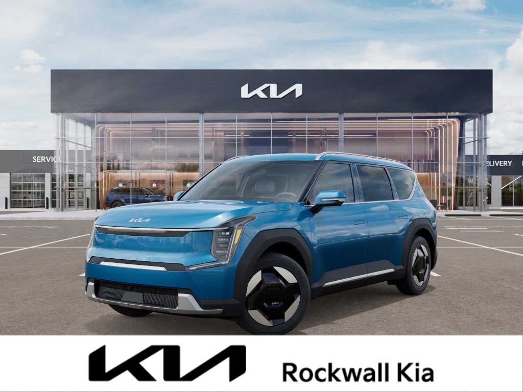 Blue 2026 Kia EV9 Wind AWD SUV / Crossover All-Wheel Drive 1-Speed Automatic
