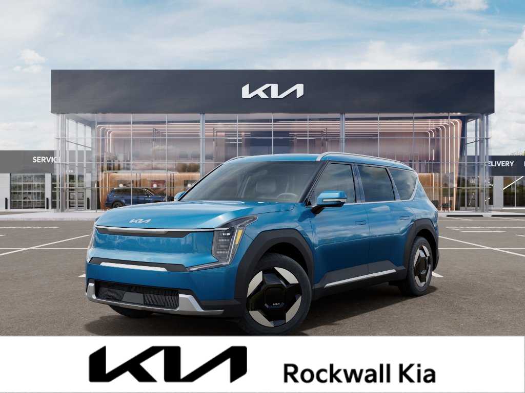 Blue 2026 Kia EV9 Wind AWD SUV / Crossover All-Wheel Drive 1-Speed Automatic