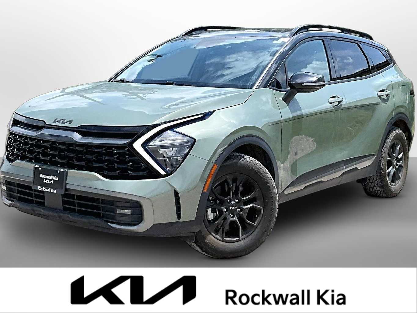 Jungle Green/Ebony Black Roof 2023 Kia Sportage SUV / Crossover All-Wheel Drive 8-Speed Automatic