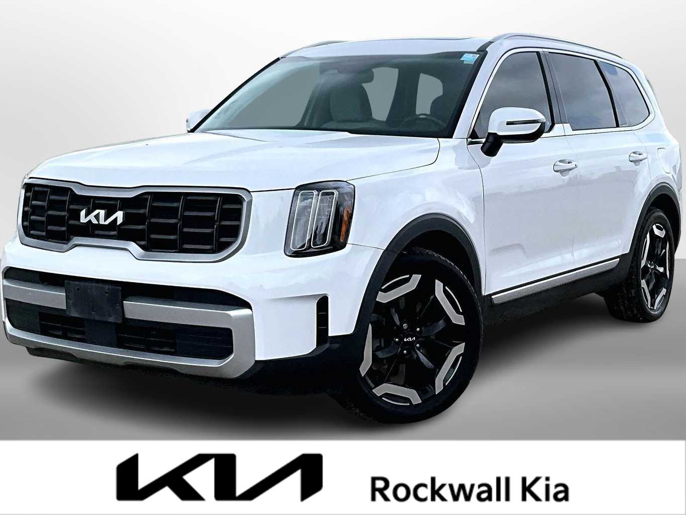 Glacial White Pearl 2023 Kia Telluride S AWD SUV / Crossover All-Wheel Drive 8-Speed Automatic