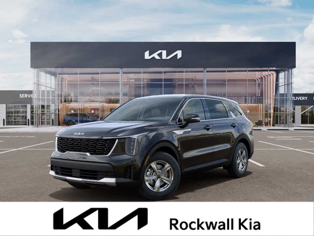 Black 2026 Kia Sorento SUV / Crossover Front-Wheel Drive 8-Speed Automatic