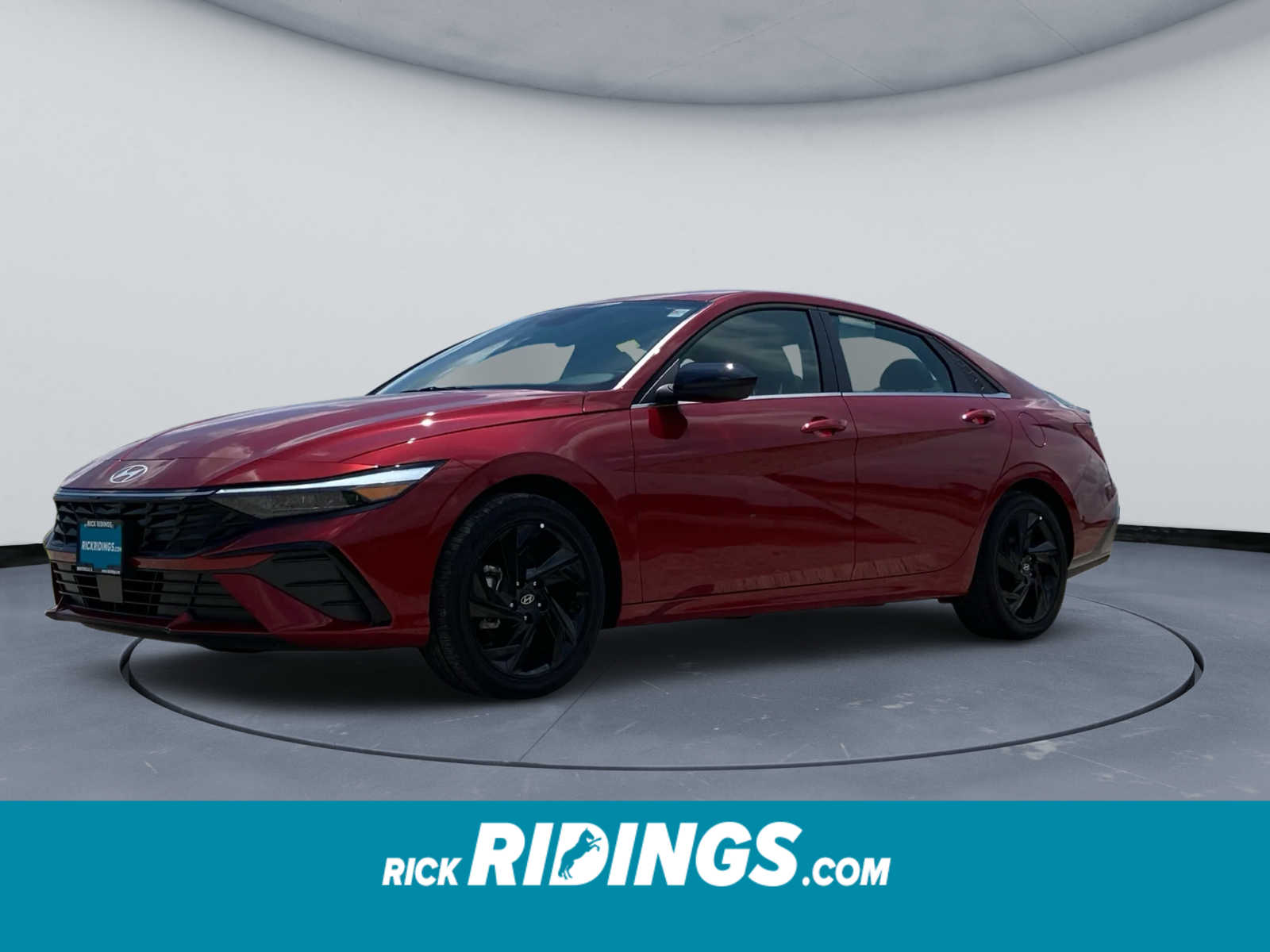Ultimate Red 2026 Hyundai Elantra Sedan Front-Wheel Drive Continuously Variable Transmission