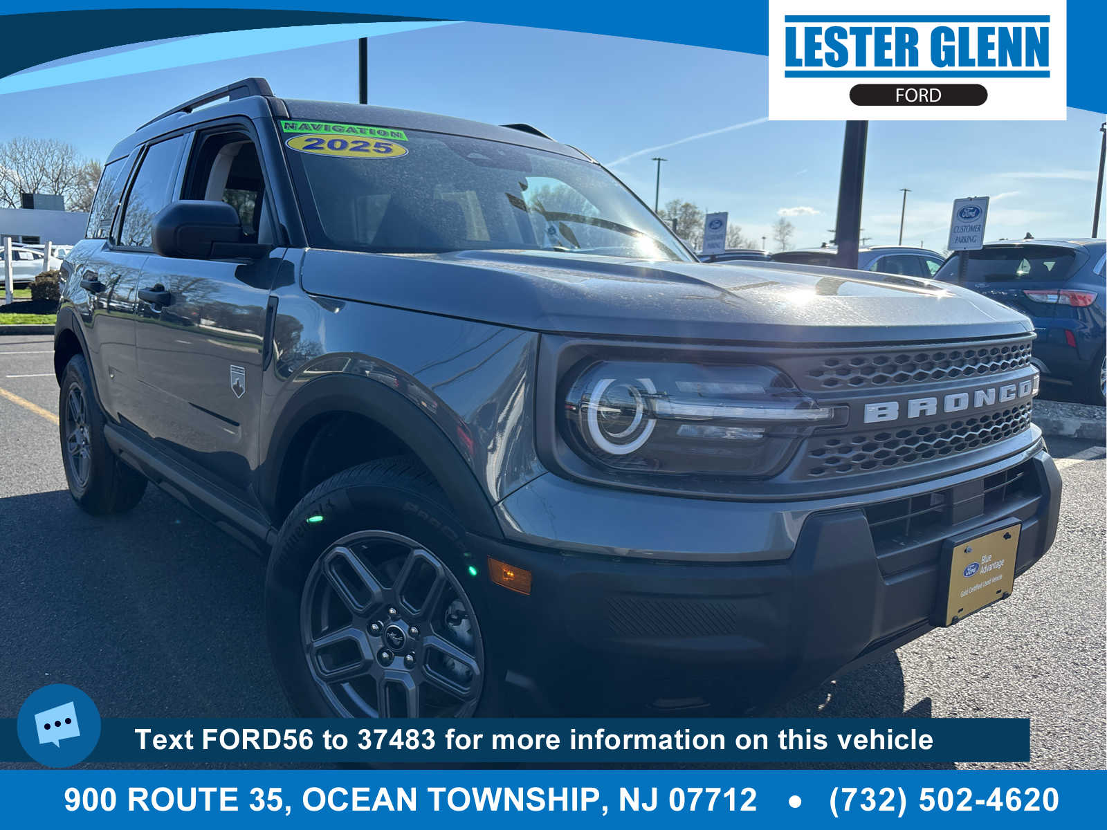 Carbonized Gray 2025 Ford Bronco Sport Big Bend AWD SUV / Crossover All-Wheel Drive 8-Speed Automatic