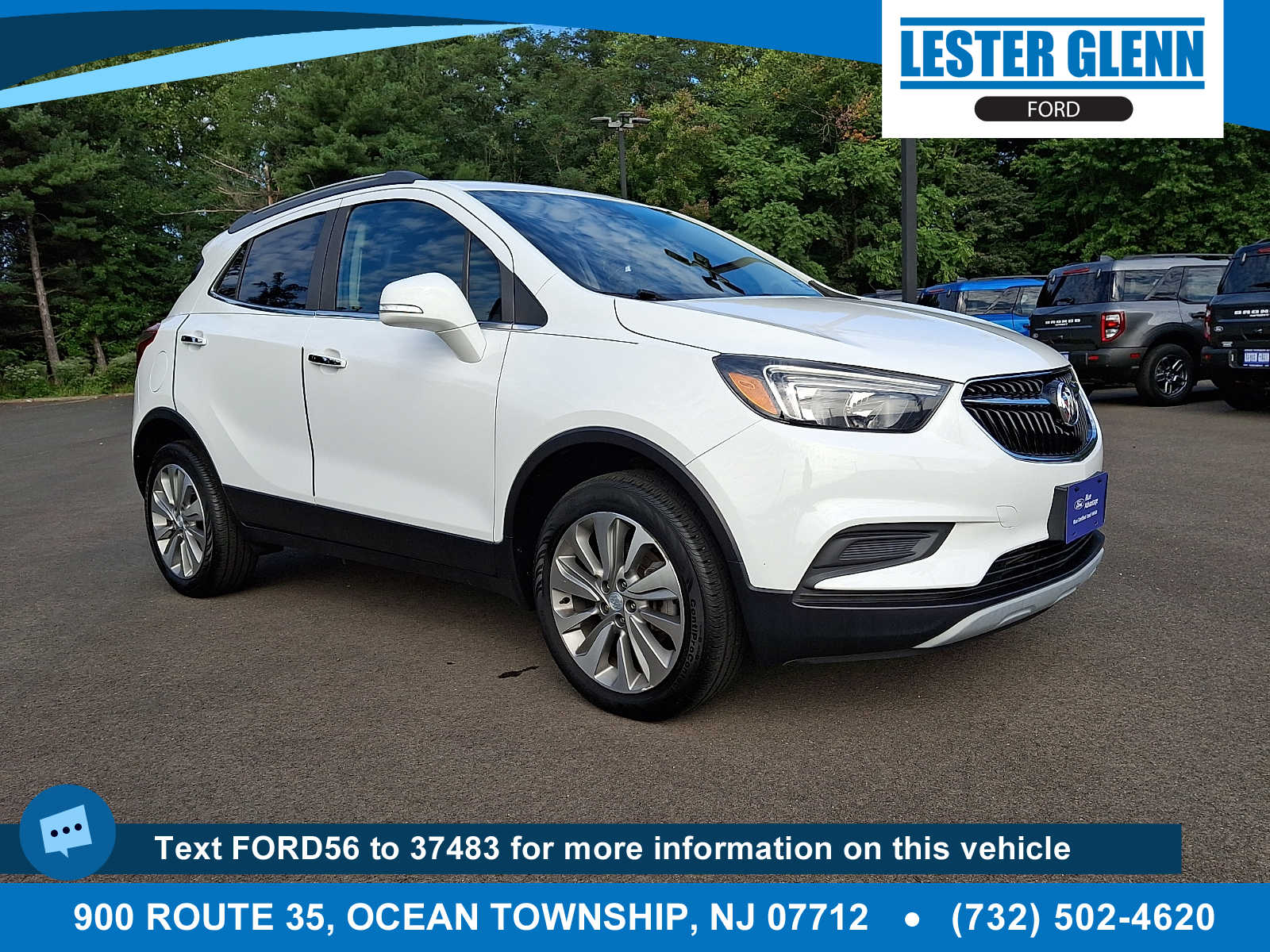 Summit White 2019 Buick Encore SUV / Crossover All-Wheel Drive 6-Speed Automatic