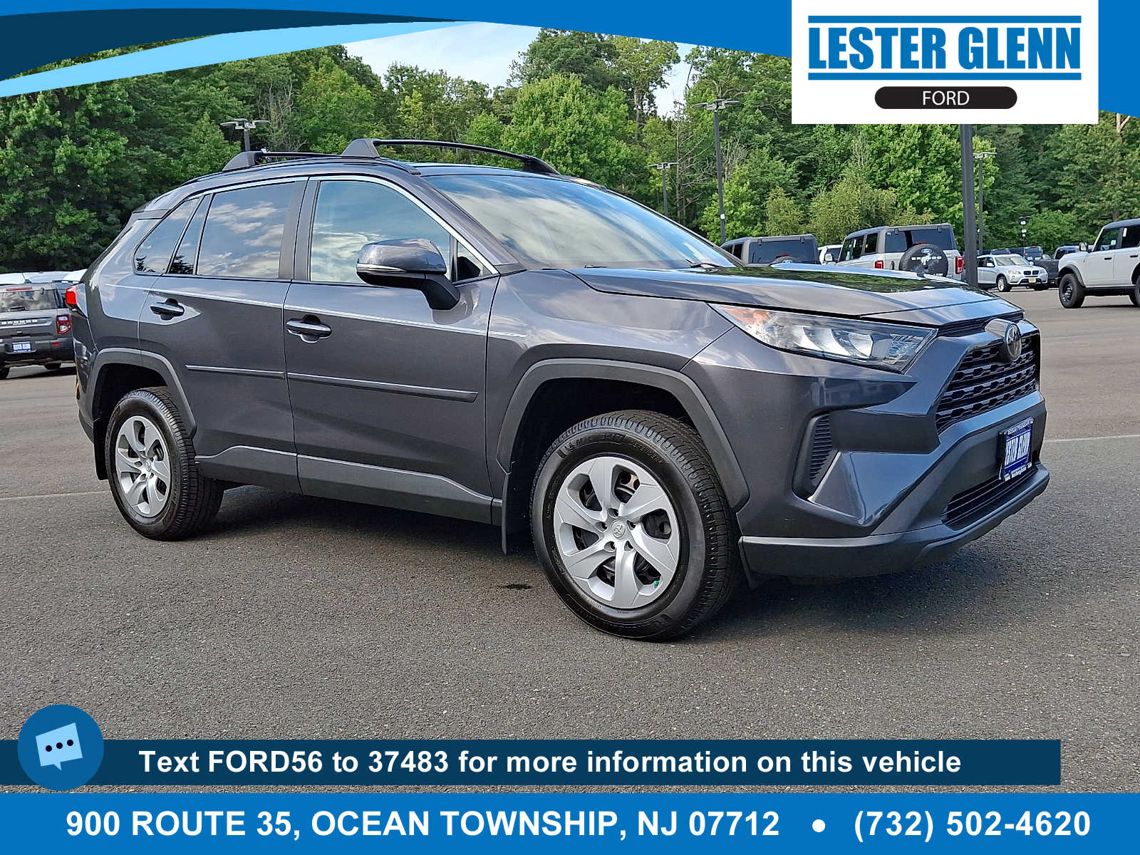 Magnetic Gray Metallic 2020 Toyota RAV4 SUV / Crossover All-Wheel Drive Continuously Variable Transmission