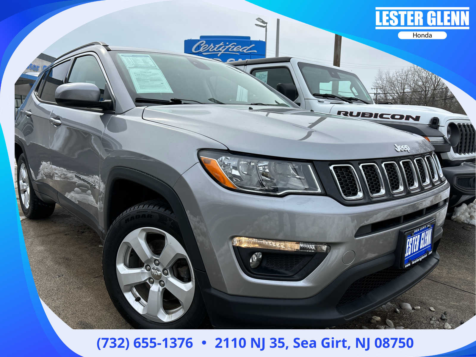 2018 Jeep Compass Latitude 4WD