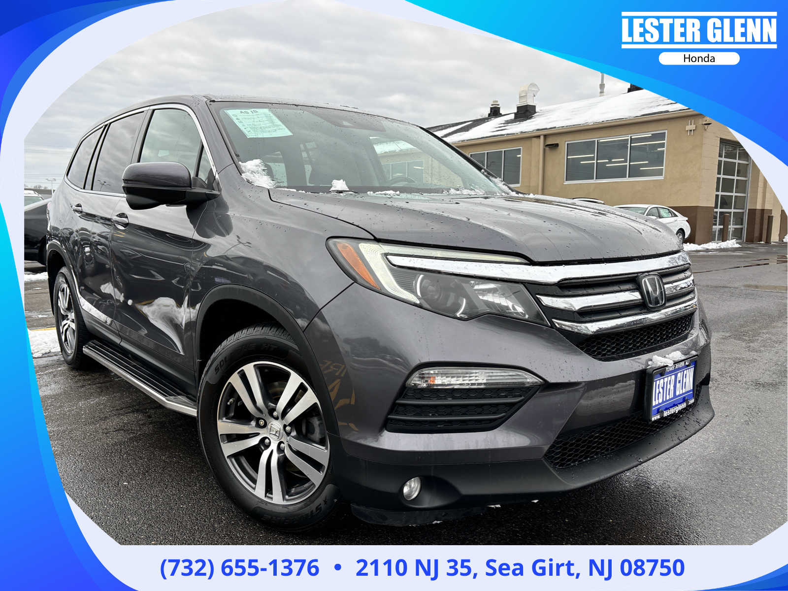 2018 Honda Pilot EX-L AWD with Honda Sensing