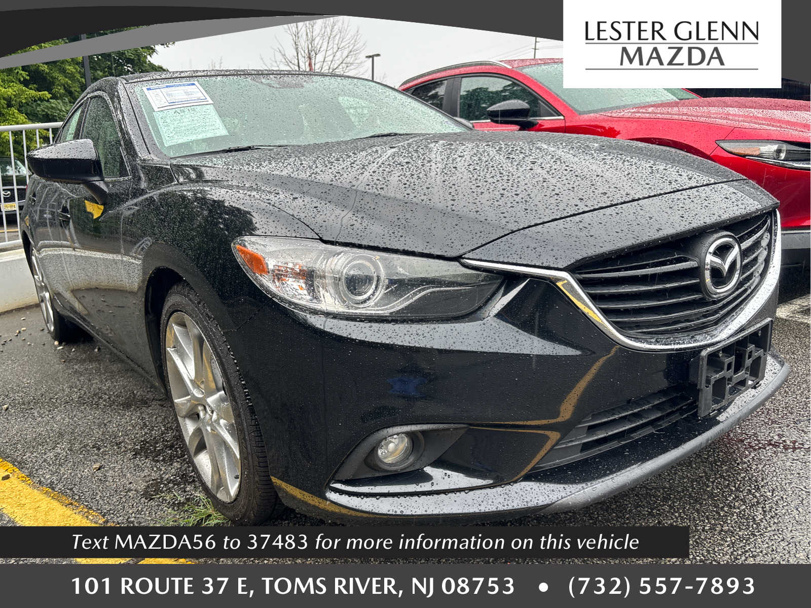 Jet Black Mica 2014 Mazda MAZDA6 Sedan Front-Wheel Drive 6-Speed Automatic