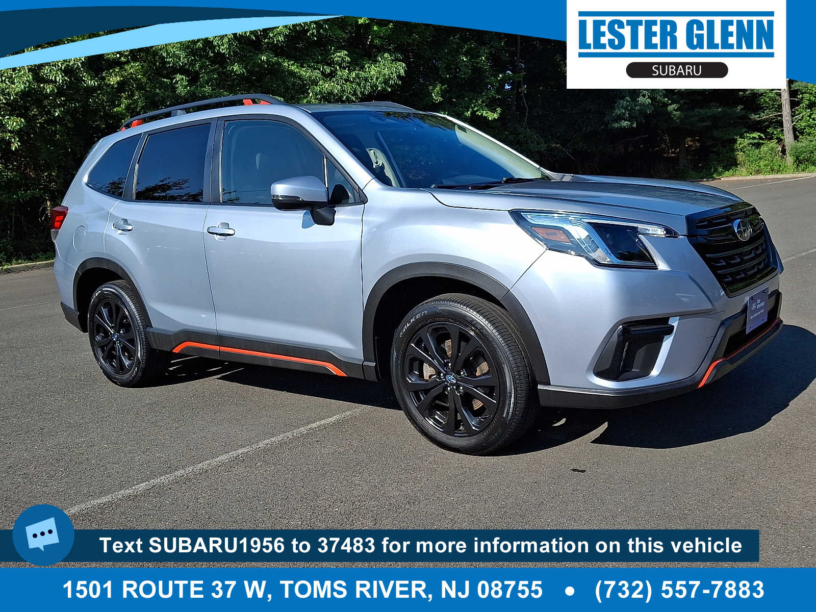 Ice Silver Metallic 2024 Subaru Forester SUV / Crossover All-Wheel Drive Continuously Variable Transmission