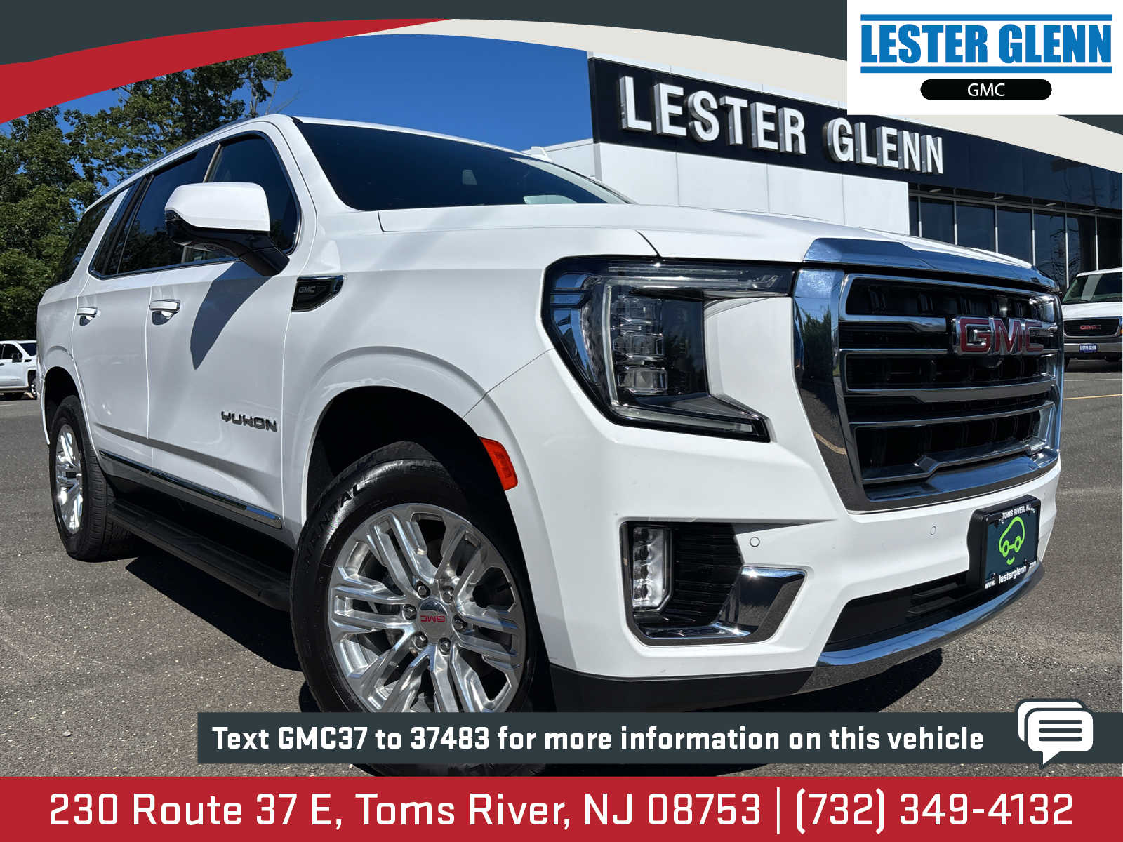 Summit White 2024 GMC Yukon SUV / Crossover Four-Wheel Drive Automatic
