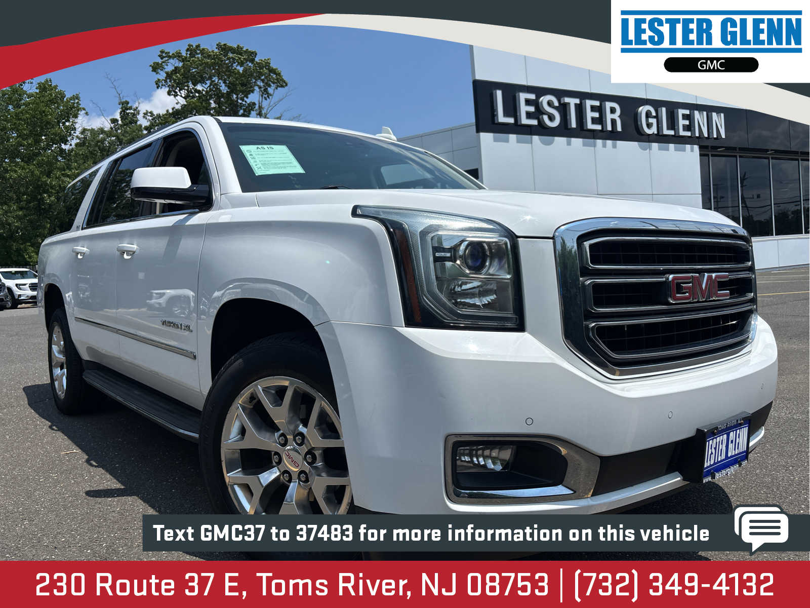 Summit White 2015 GMC Yukon XL SUV / Crossover Four-Wheel Drive 6-Speed Automatic