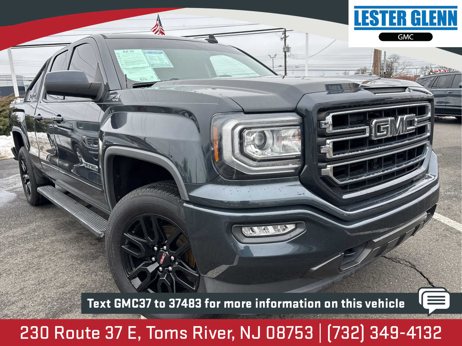 2018 GMC Sierra 1500 SLE Double Cab 4WD