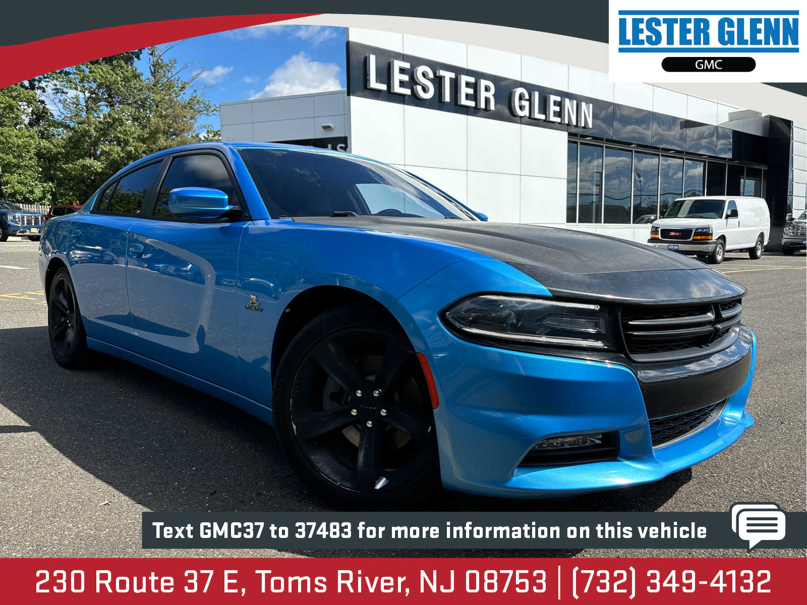 B5 Blue Pearlcoat 2016 Dodge Charger Sedan Rear-Wheel Drive 8-Speed Automatic