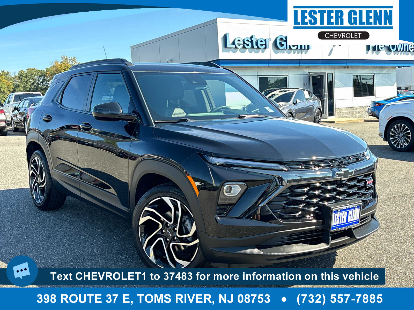 Mosaic Black Metallic 2025 Chevrolet Trailblazer SUV / Crossover Front-Wheel Drive Continuously Variable Transmission