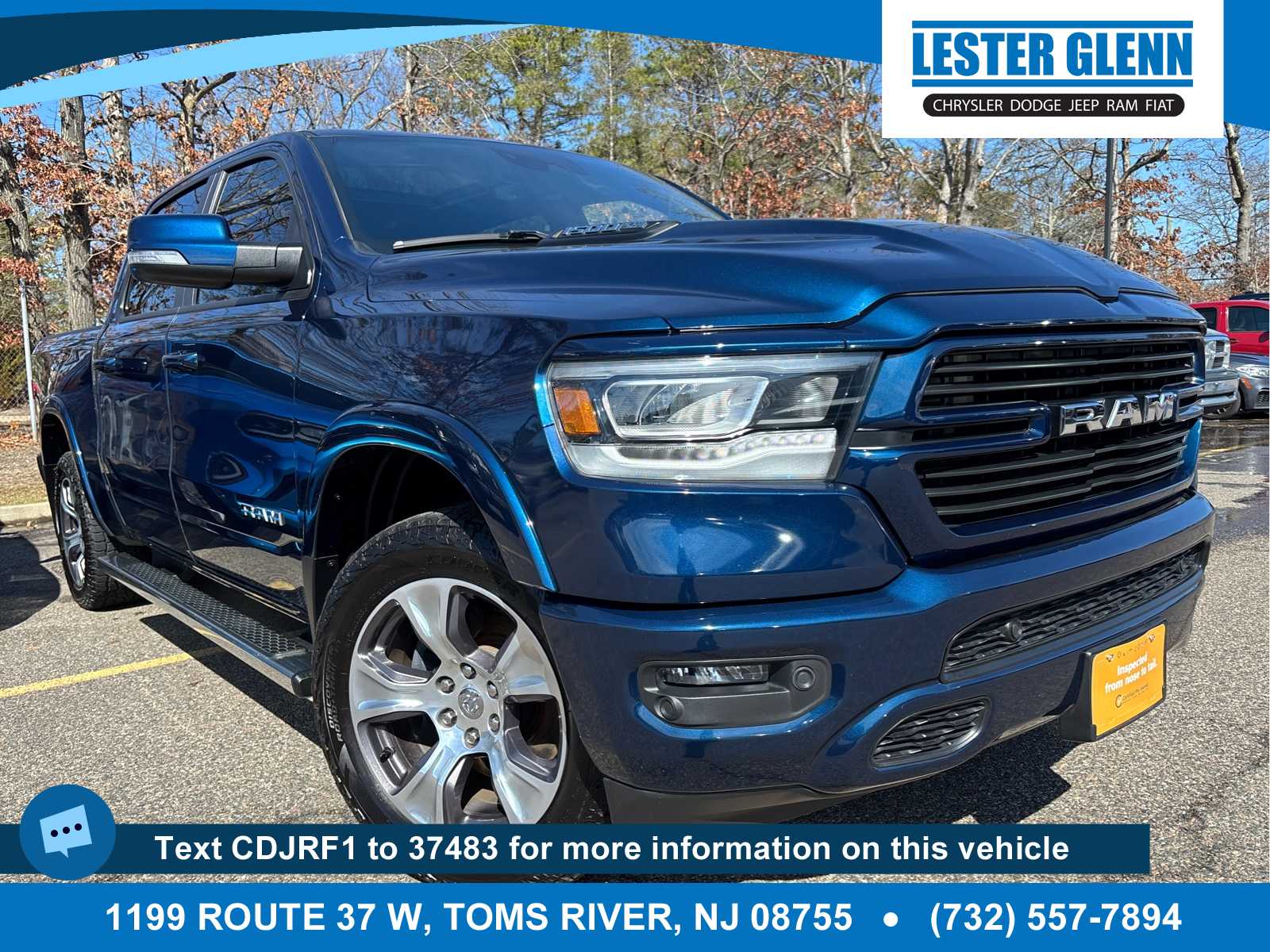 2022 RAM 1500 Laramie Crew Cab 4WD