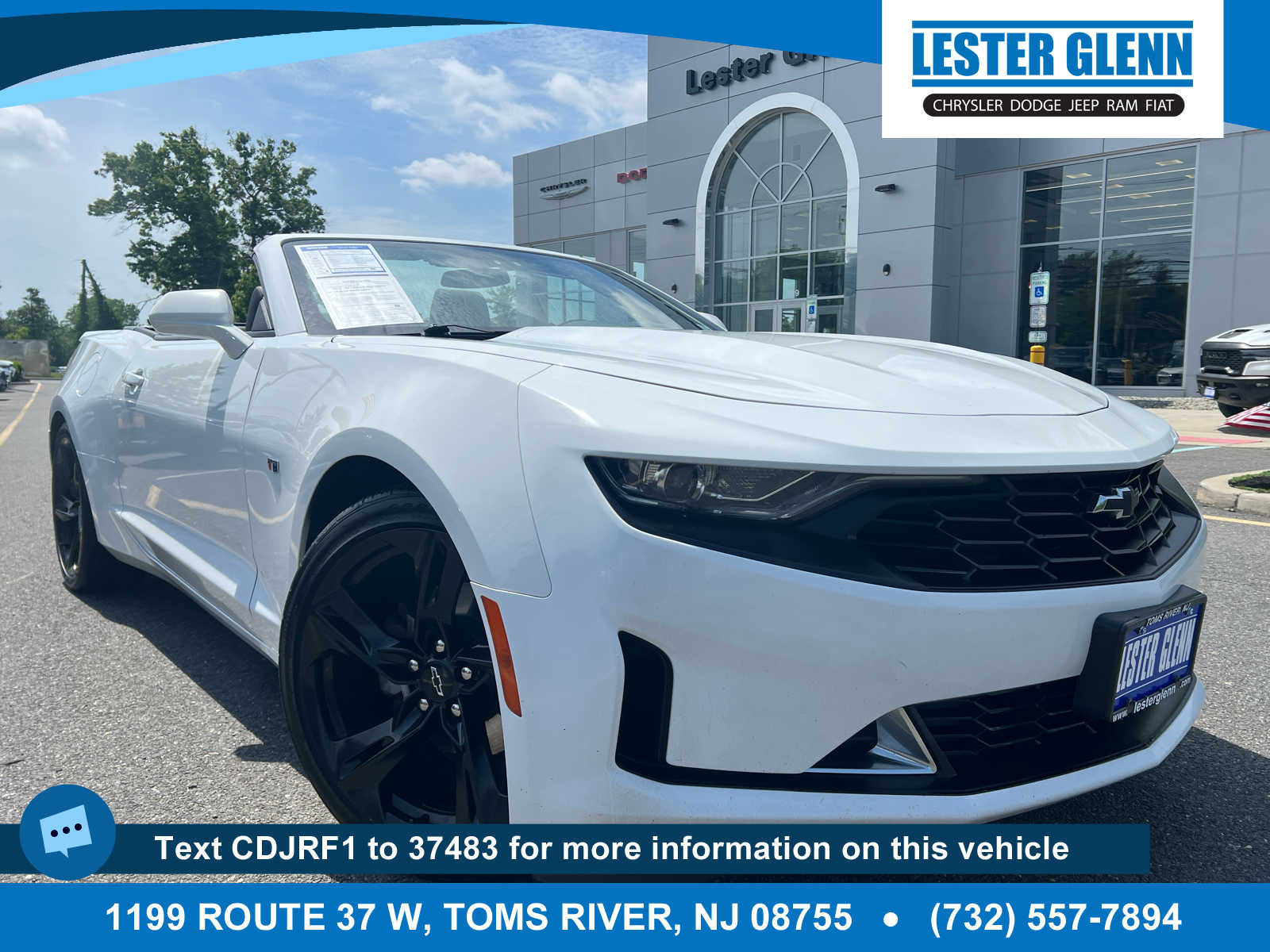 2023 Chevrolet Camaro 2LT Convertible RWD