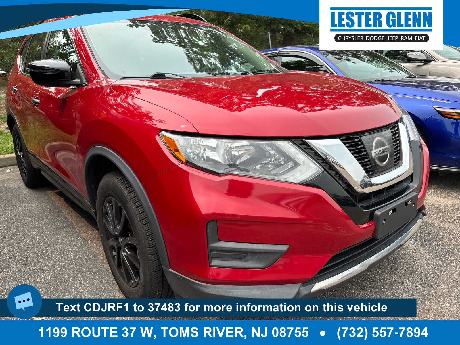 Red (Palatial Ruby) 2017 Nissan Rogue SUV / Crossover All-Wheel Drive Continuously Variable Transmission