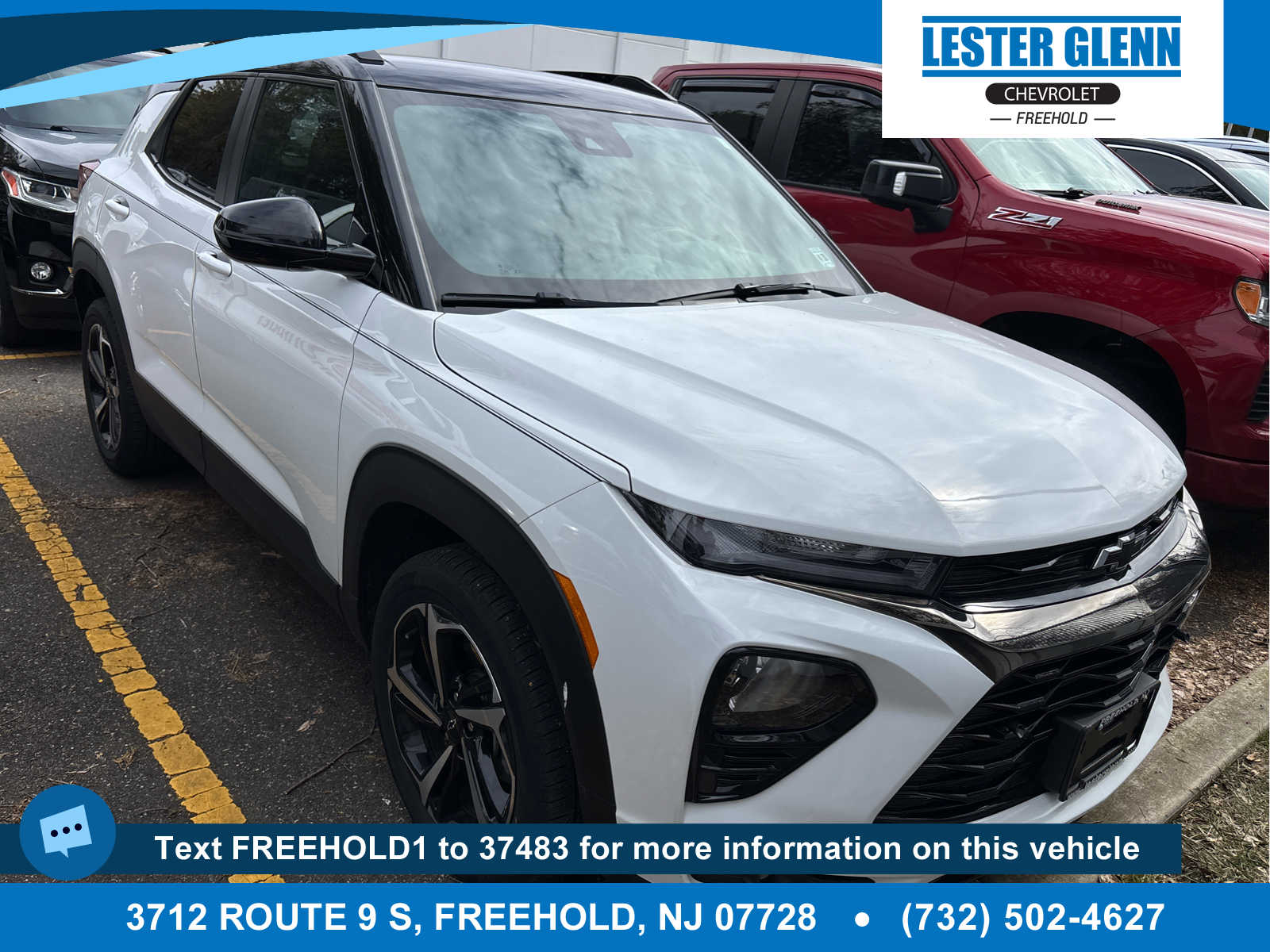 Summit White 2023 Chevrolet Trailblazer RS AWD SUV / Crossover Four-Wheel Drive 9-Speed Automatic