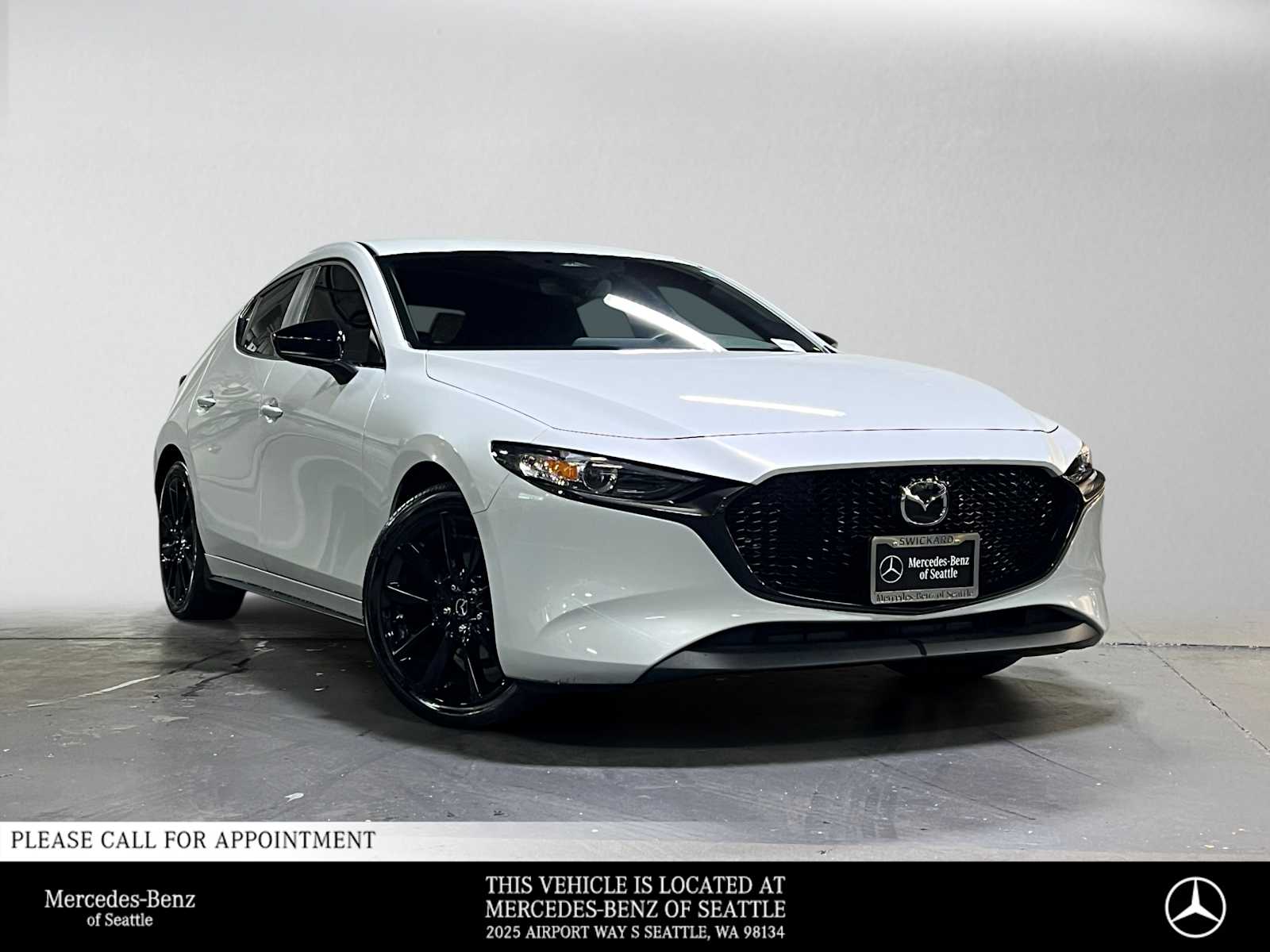 Ceramic Metallic 2025 Mazda MAZDA3 Hatchback Front-Wheel Drive 6-Speed Automatic