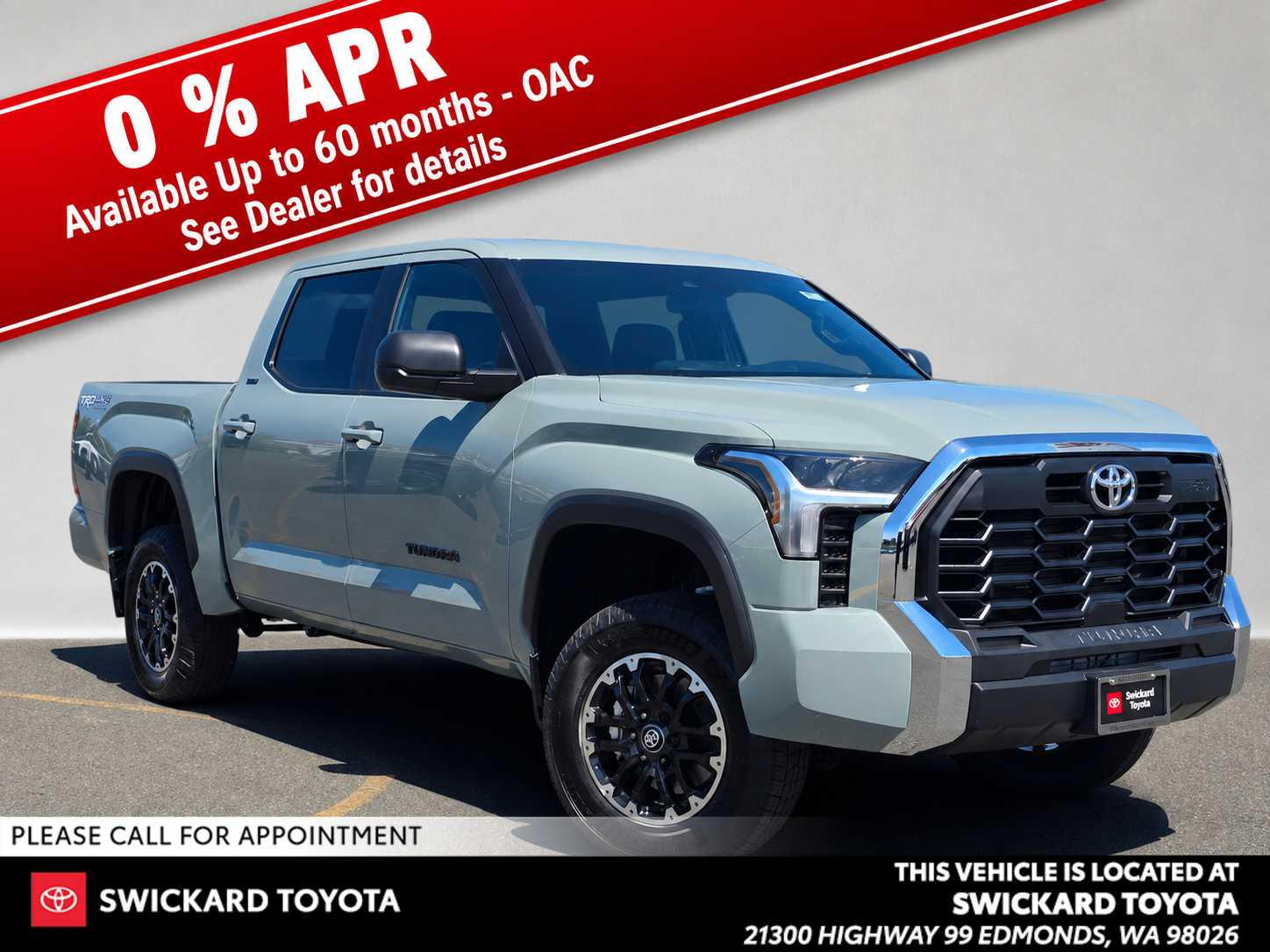 Lunar Rock 2026 Toyota Tundra Pickup Truck Four-Wheel Drive Automatic