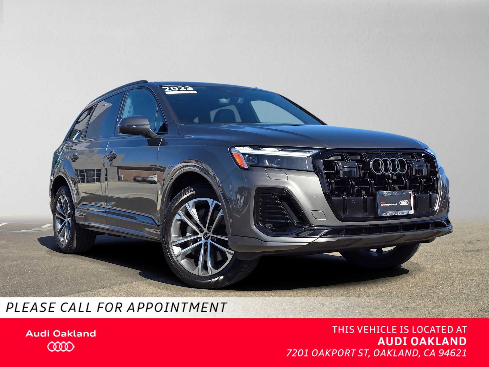 Samurai Gray Metallic 2025 Audi Q7 SUV / Crossover All-Wheel Drive 8-Speed Automatic