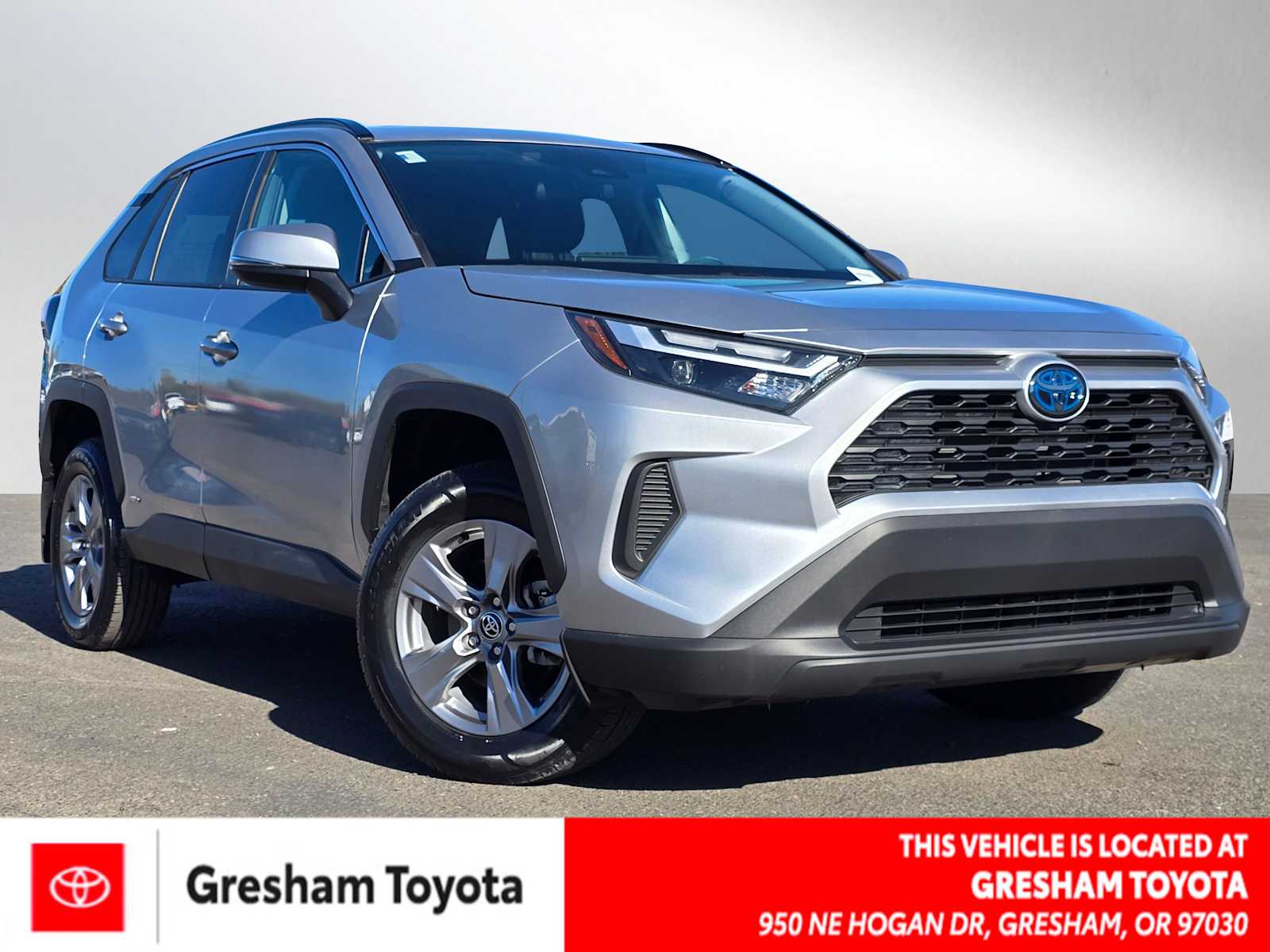 Silver Sky Metallic 2024 Toyota RAV4 Hybrid XLE AWD SUV / Crossover All-Wheel Drive Continuously Variable Transmission