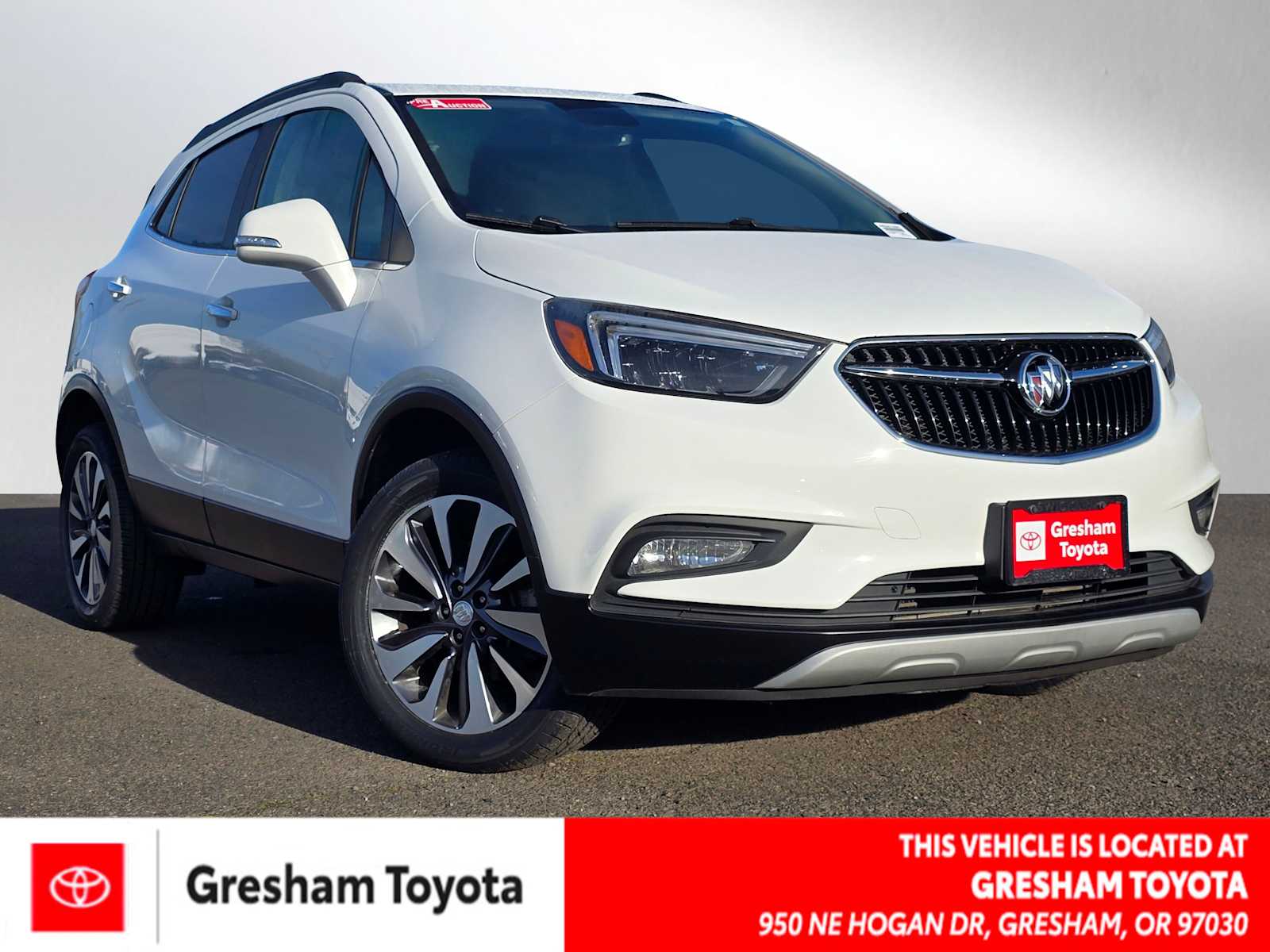 Summit White 2018 Buick Encore Essence AWD SUV / Crossover All-Wheel Drive 6-Speed Automatic