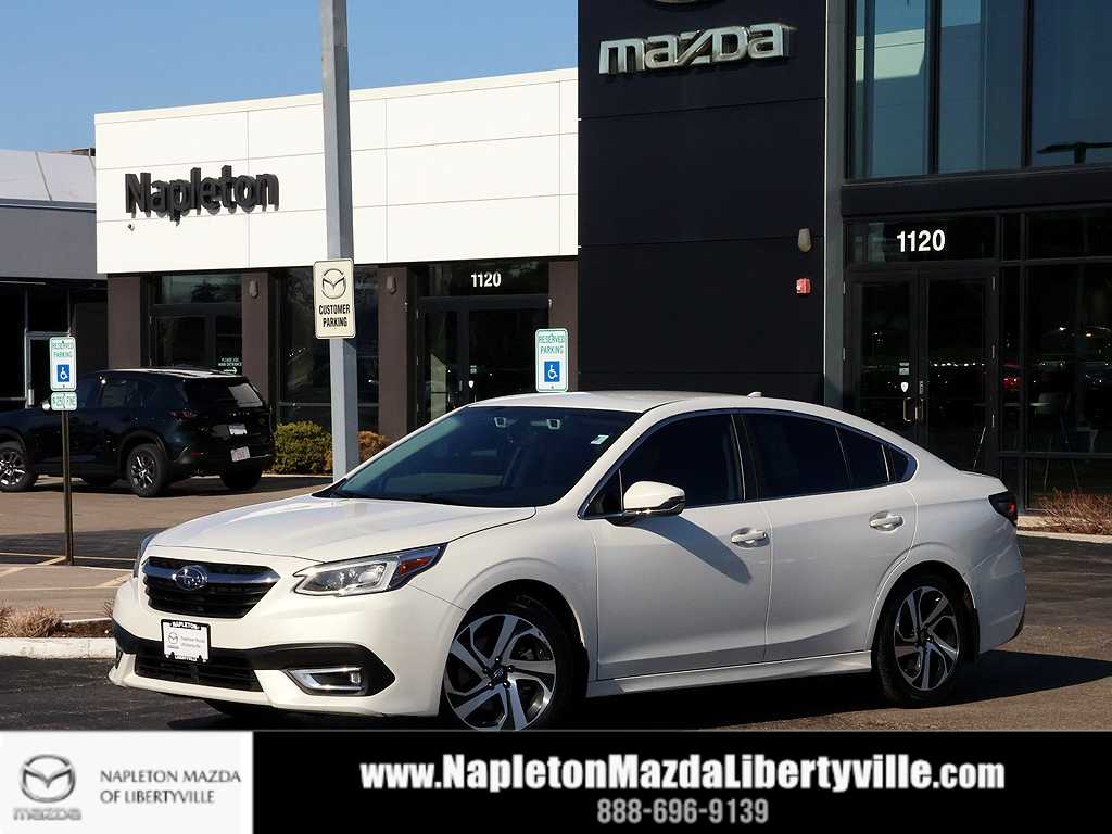 Crystal White Pearl 2020 Subaru Legacy 2.5i Limited AWD Sedan All-Wheel Drive Continuously Variable Transmission