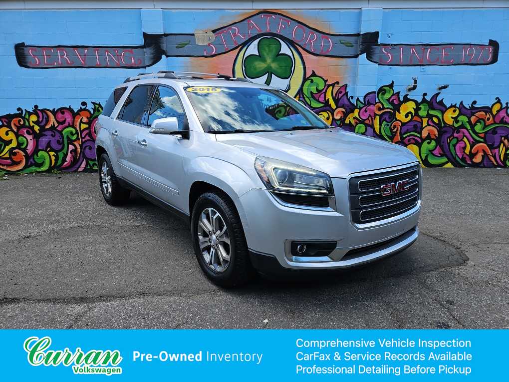 Quicksilver Metallic 2015 GMC Acadia SUV / Crossover All-Wheel Drive 6-Speed Automatic