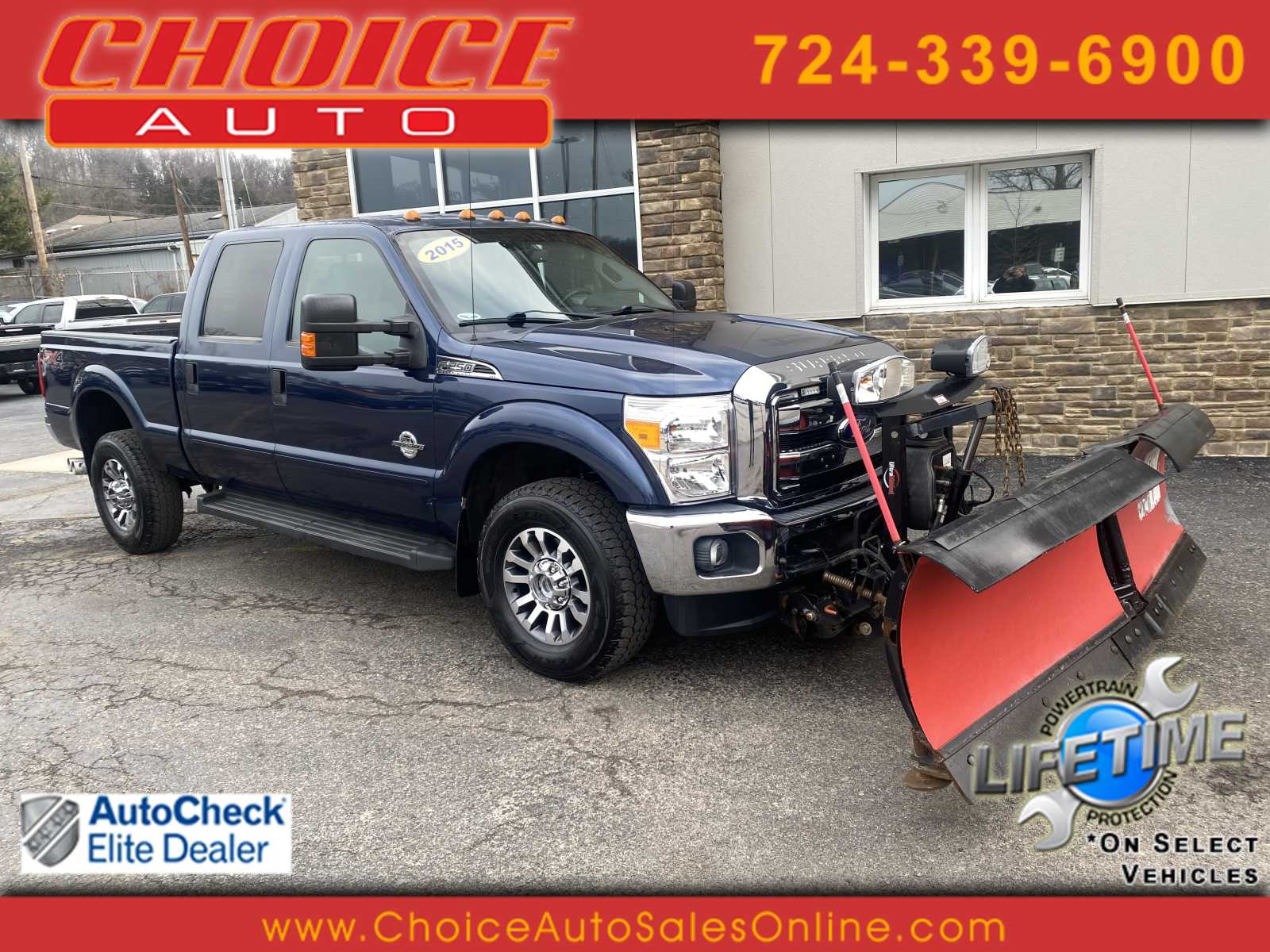  2015 Ford F-250 Super Duty XLT Crew Cab 4WD   