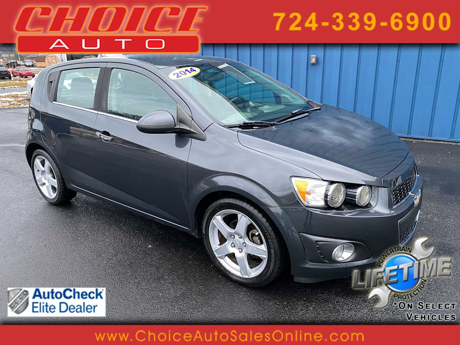 2014 Chevrolet Sonic LTZ Hatchback FWD