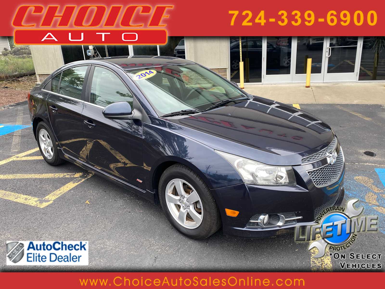 2014 Chevrolet Cruze 1LT Sedan FWD