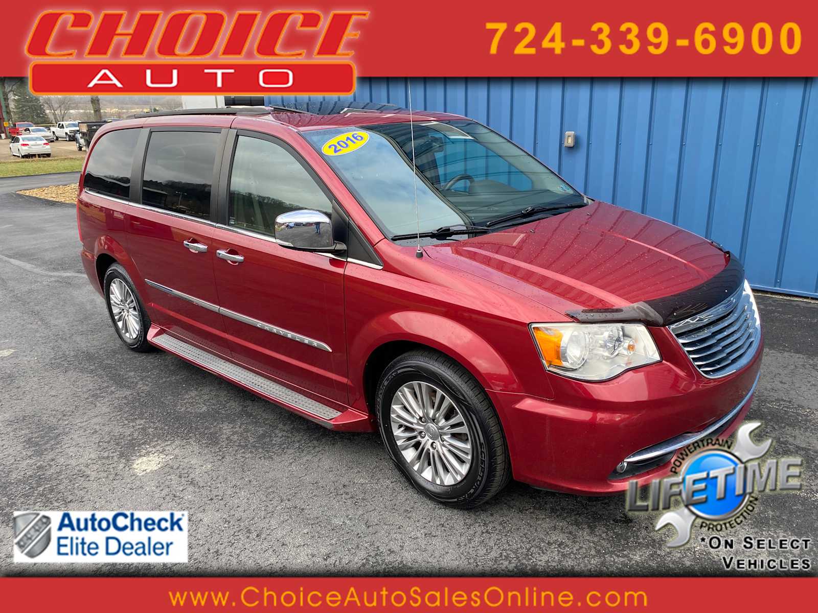 2016 Chrysler Town & Country Anniversary Edition FWD
