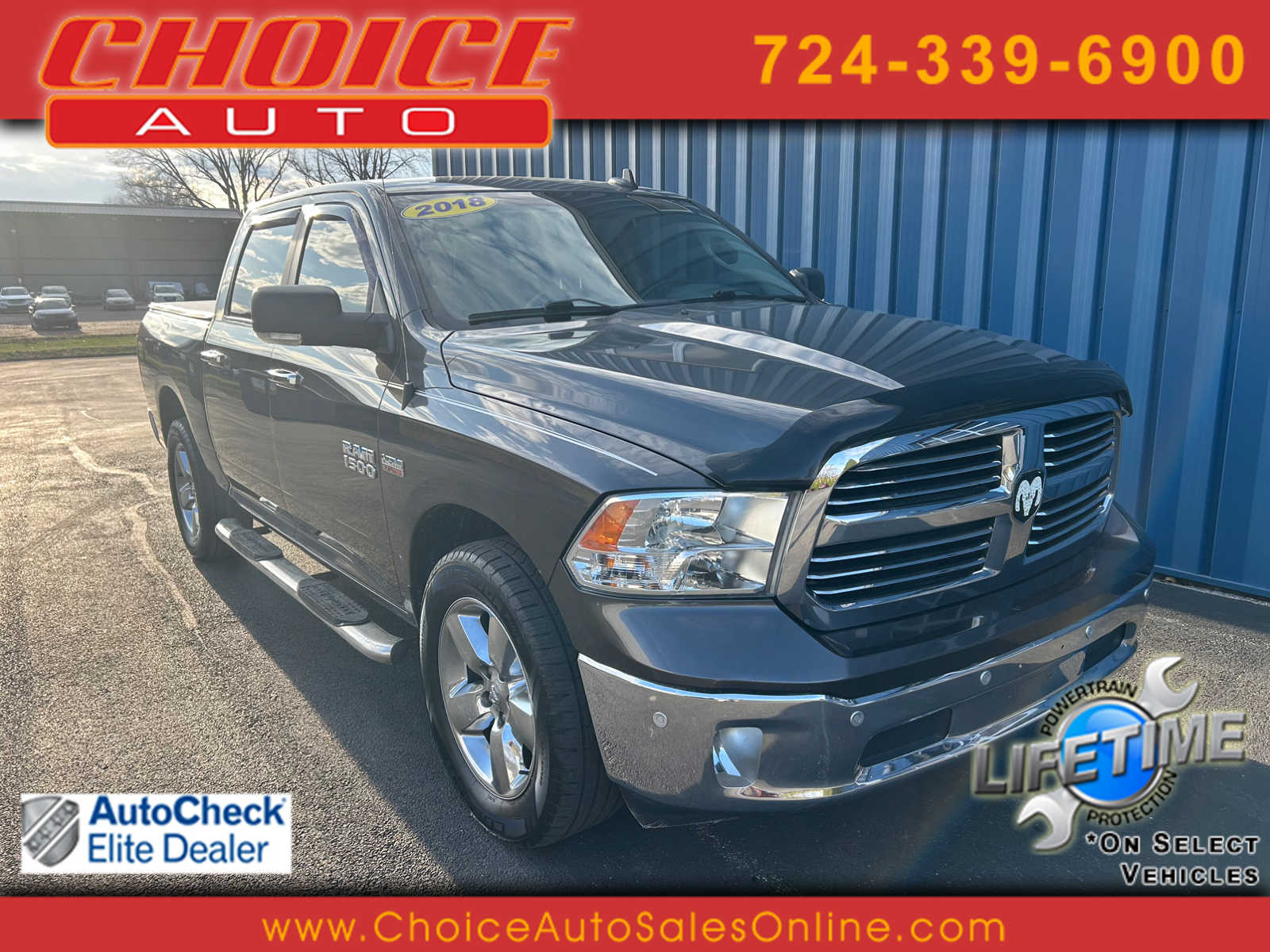 2018 RAM 1500 Big Horn Crew Cab 4WD