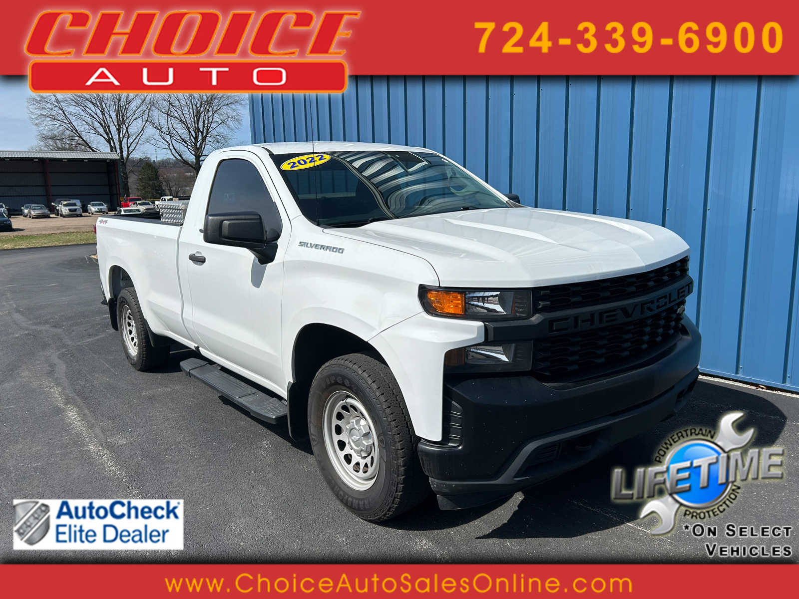 2022 Chevrolet Silverado 1500 Work Truck Regular Cab LB 4WD