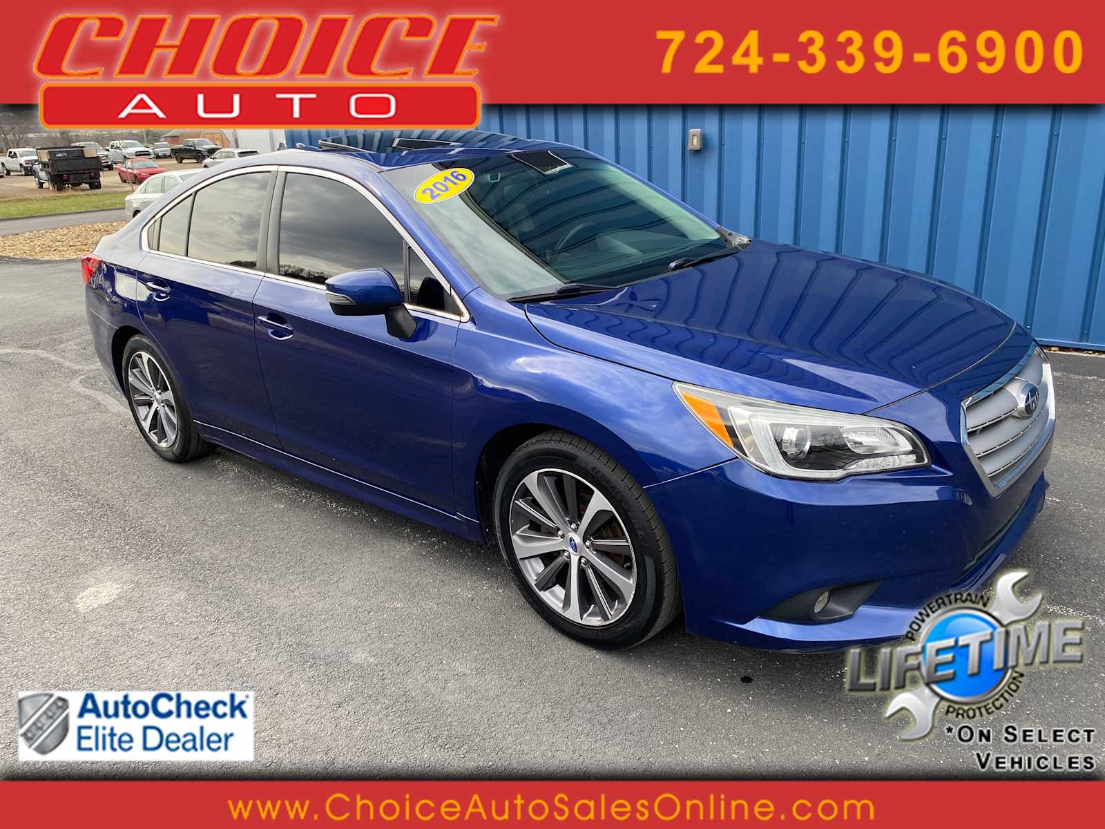 2016 Subaru Legacy 2.5i Limited AWD