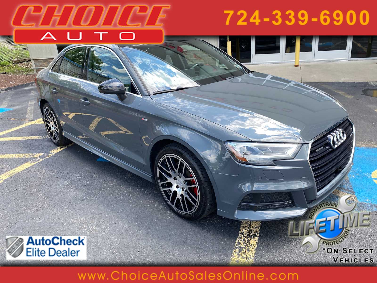  2017 Audi A3 2.0T quattro Premium Plus Sedan AWD   