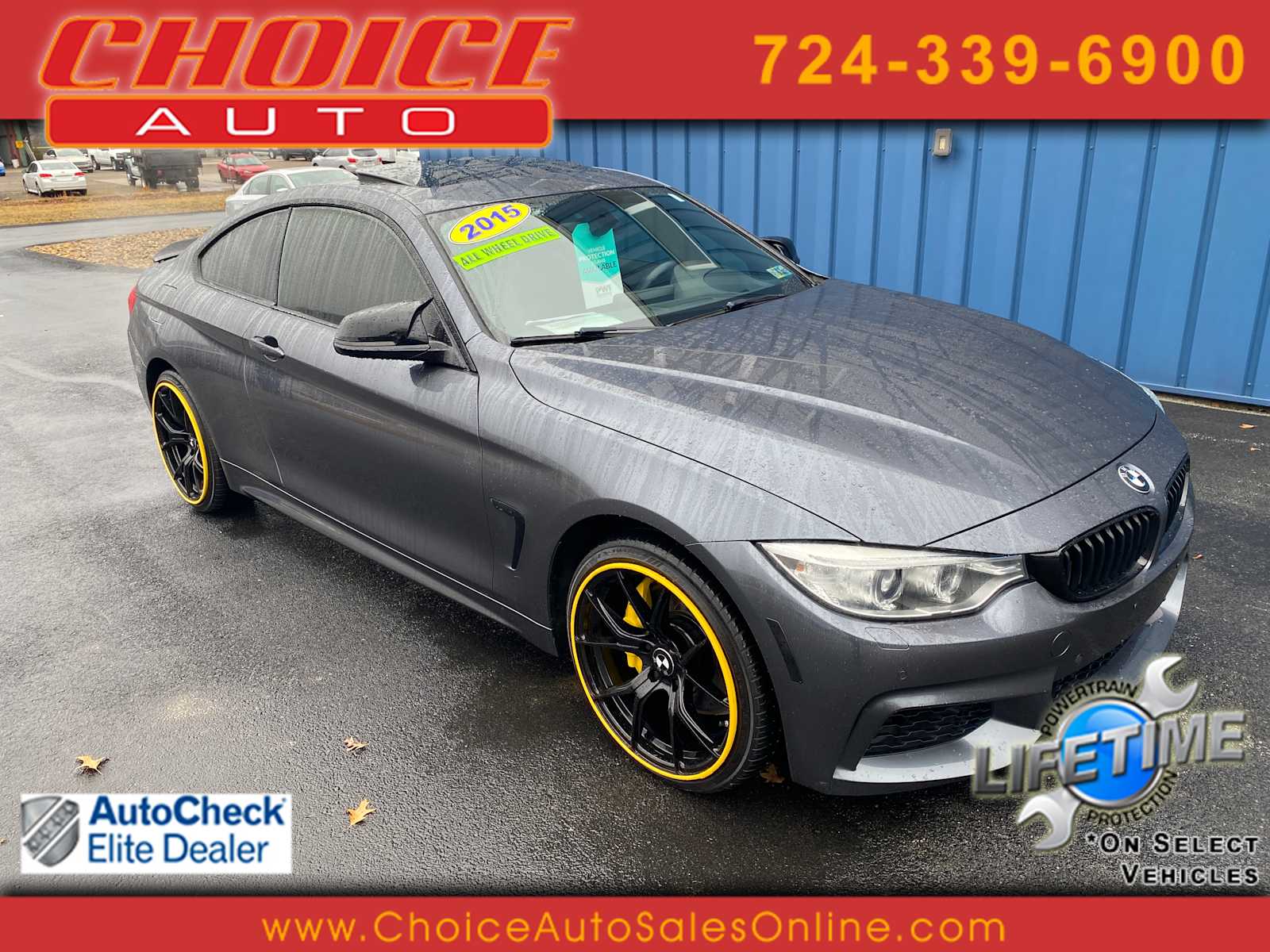 2015 BMW 4 Series 435i xDrive Coupe AWD