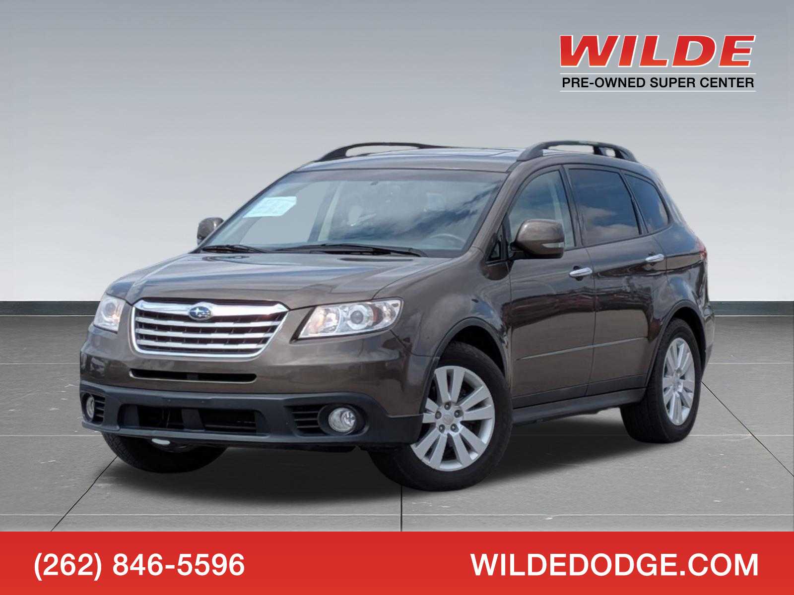 Brown 2008 Subaru Tribeca Limited 7-Passenger with Navi and DVD SUV / Crossover All-Wheel Drive 5-Speed Automatic