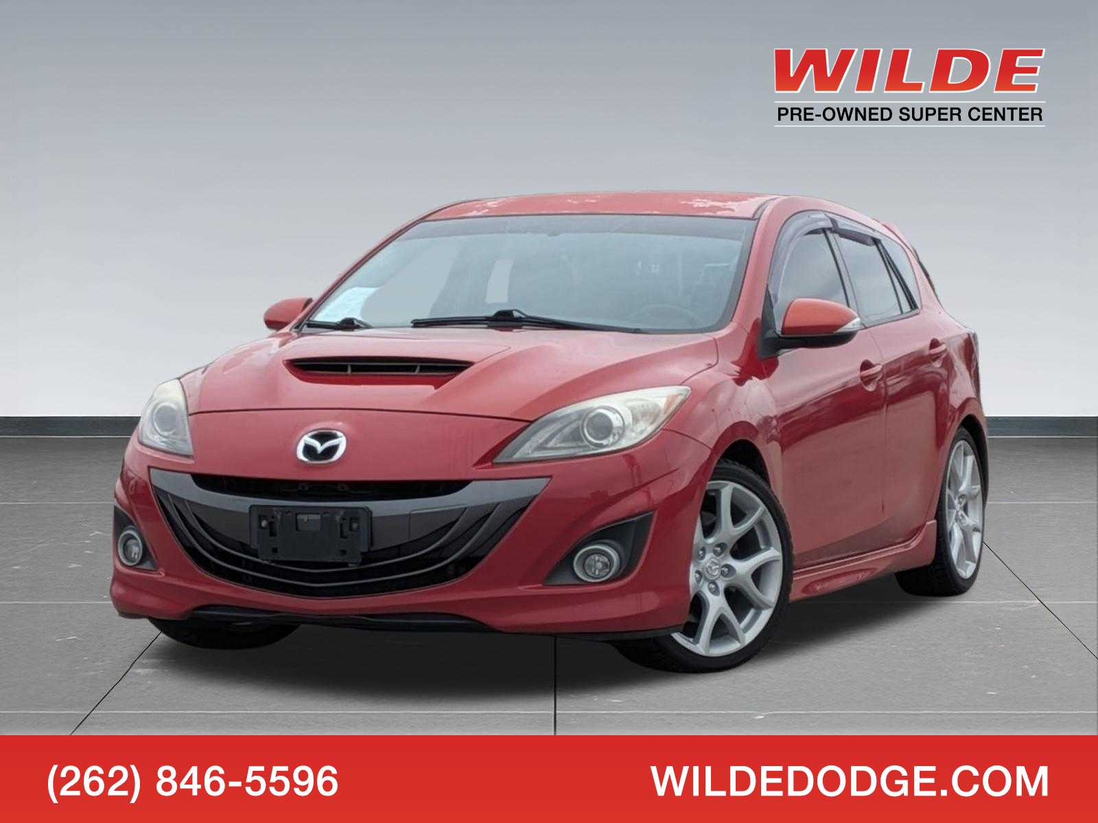 Velocity Red Mica 2012 Mazda MAZDASPEED3 Touring Hatchback Front-Wheel Drive 6-Speed Manual