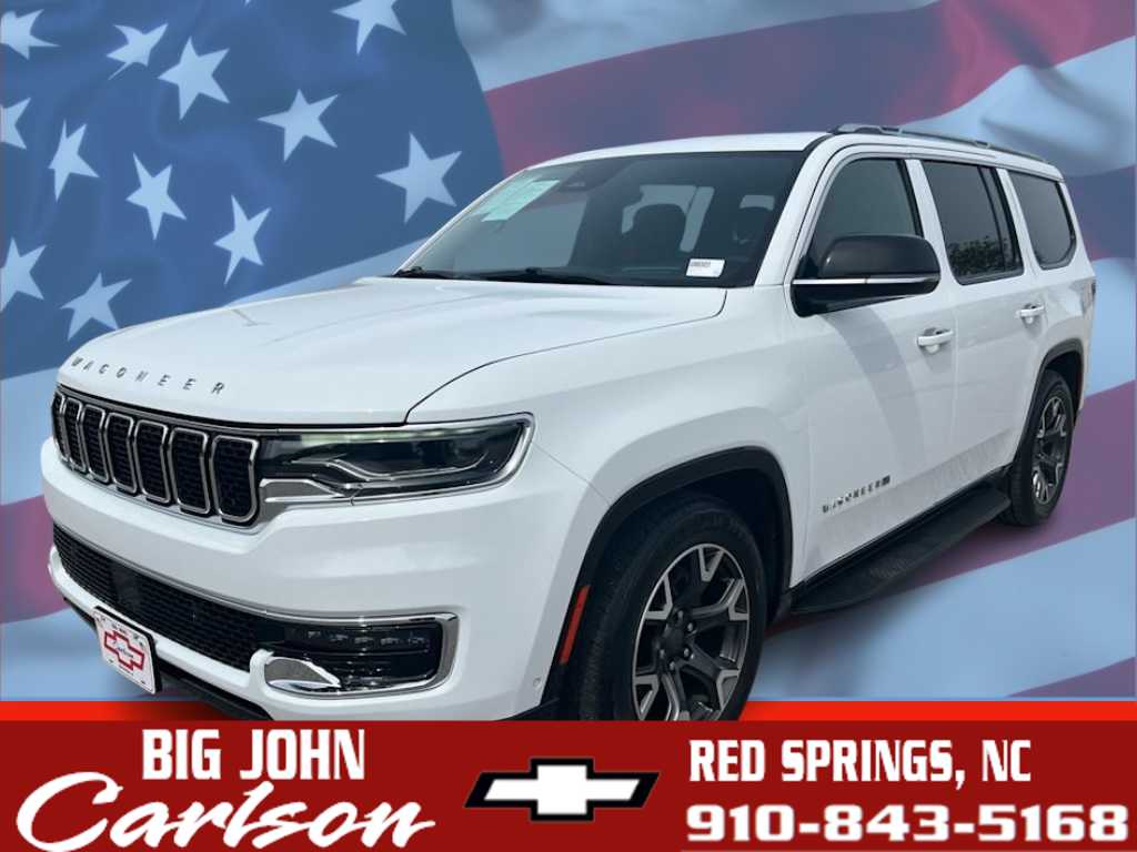 Bright White Clearcoat 2024 Jeep Wagoneer Series III 4WD SUV / Crossover Four-Wheel Drive 8-Speed Automatic