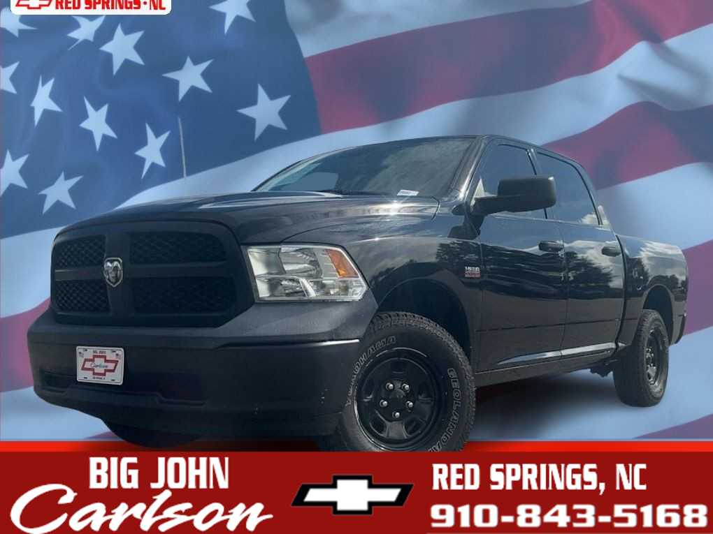 Diamond Black Crystal Pearlcoat 2021 RAM 1500 Pickup Truck Four-Wheel Drive 8-Speed Automatic