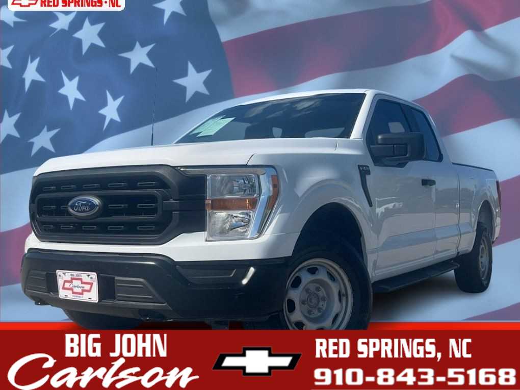 Oxford White 2022 Ford F-150 Pickup Truck Four-Wheel Drive Automatic