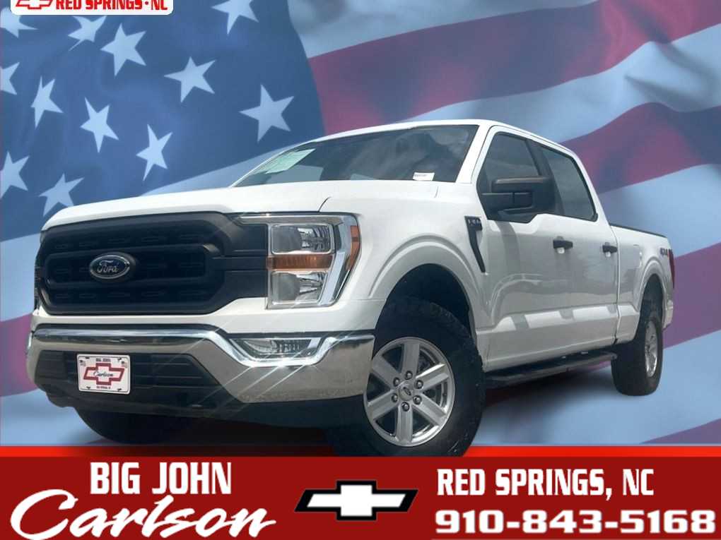 Oxford White 2021 Ford F-150 Pickup Truck Four-Wheel Drive Automatic