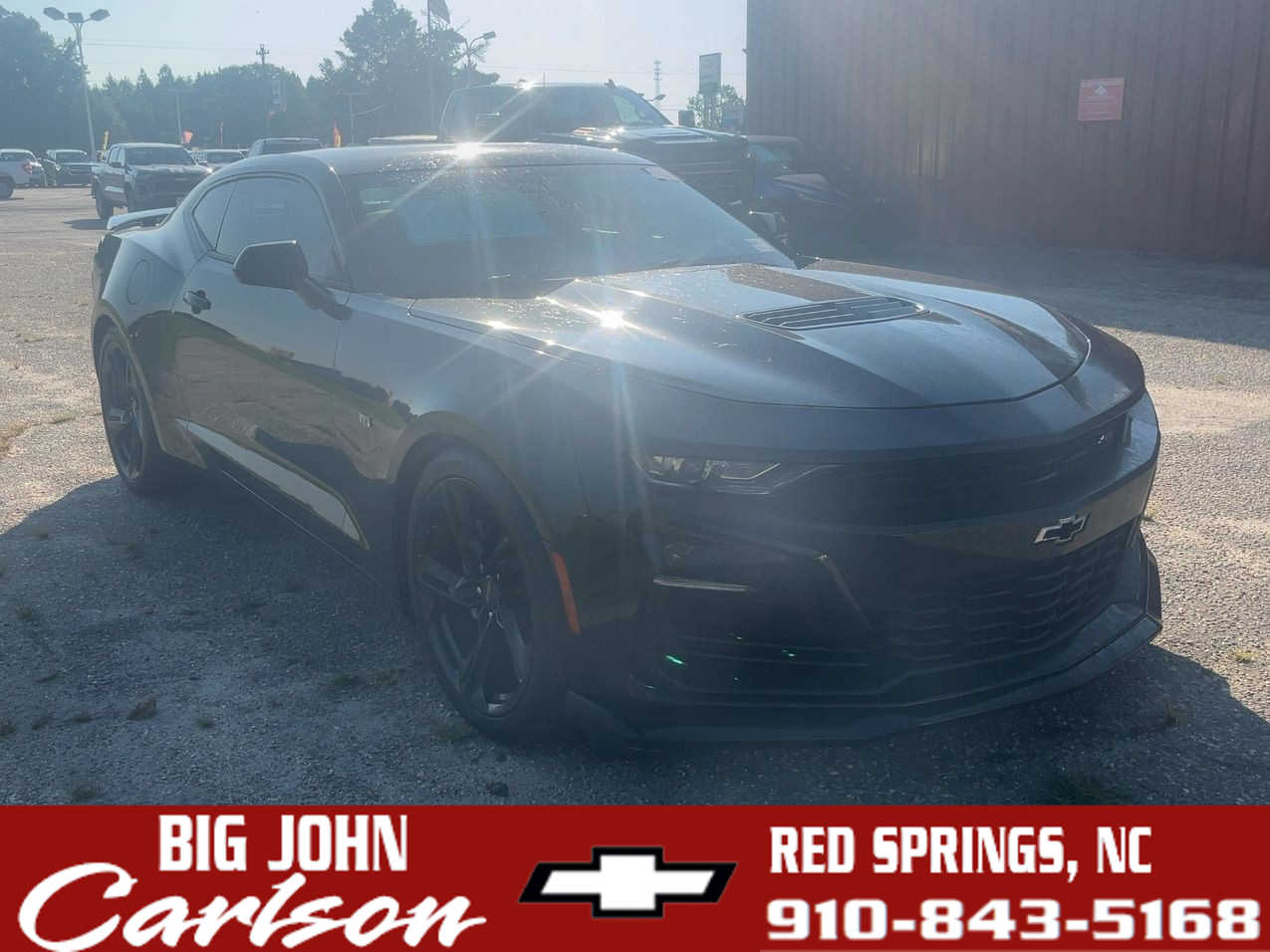 Black 2019 Chevrolet Camaro Coupe Rear-Wheel Drive Automatic