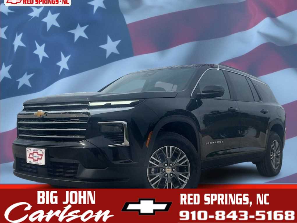 Mosaic Black Metallic 2026 Chevrolet Traverse SUV / Crossover Front-Wheel Drive 8-Speed Automatic