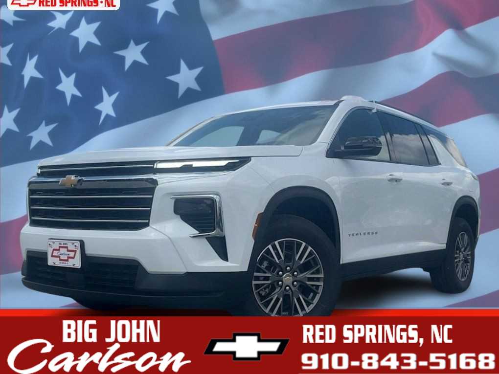 Summit White 2026 Chevrolet Traverse SUV / Crossover Four-Wheel Drive 8-Speed Automatic