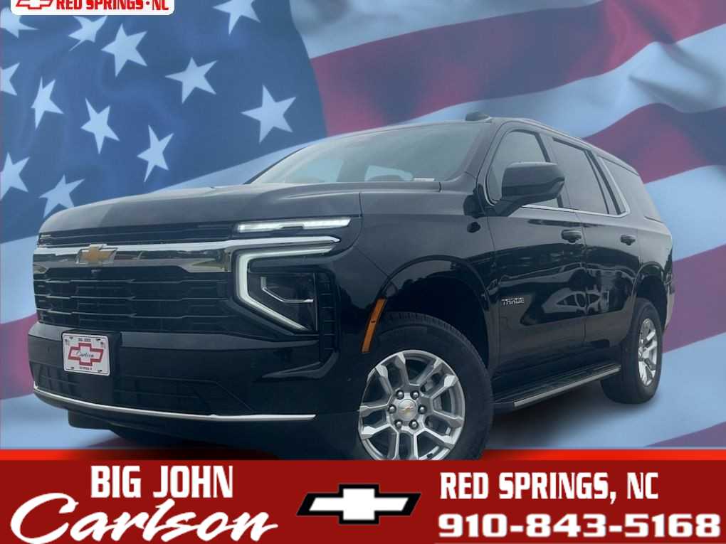 Black 2026 Chevrolet Tahoe SUV / Crossover Four-Wheel Drive Automatic