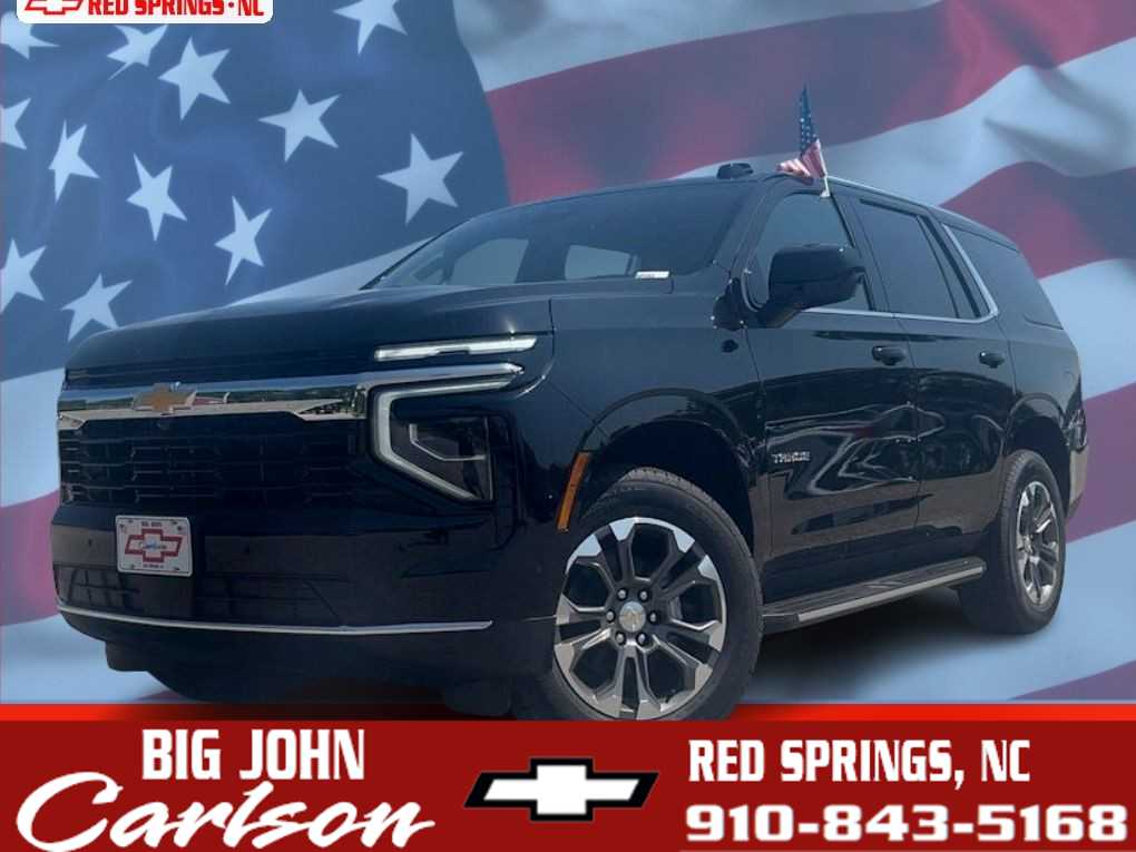 Black 2026 Chevrolet Tahoe SUV / Crossover Four-Wheel Drive Automatic